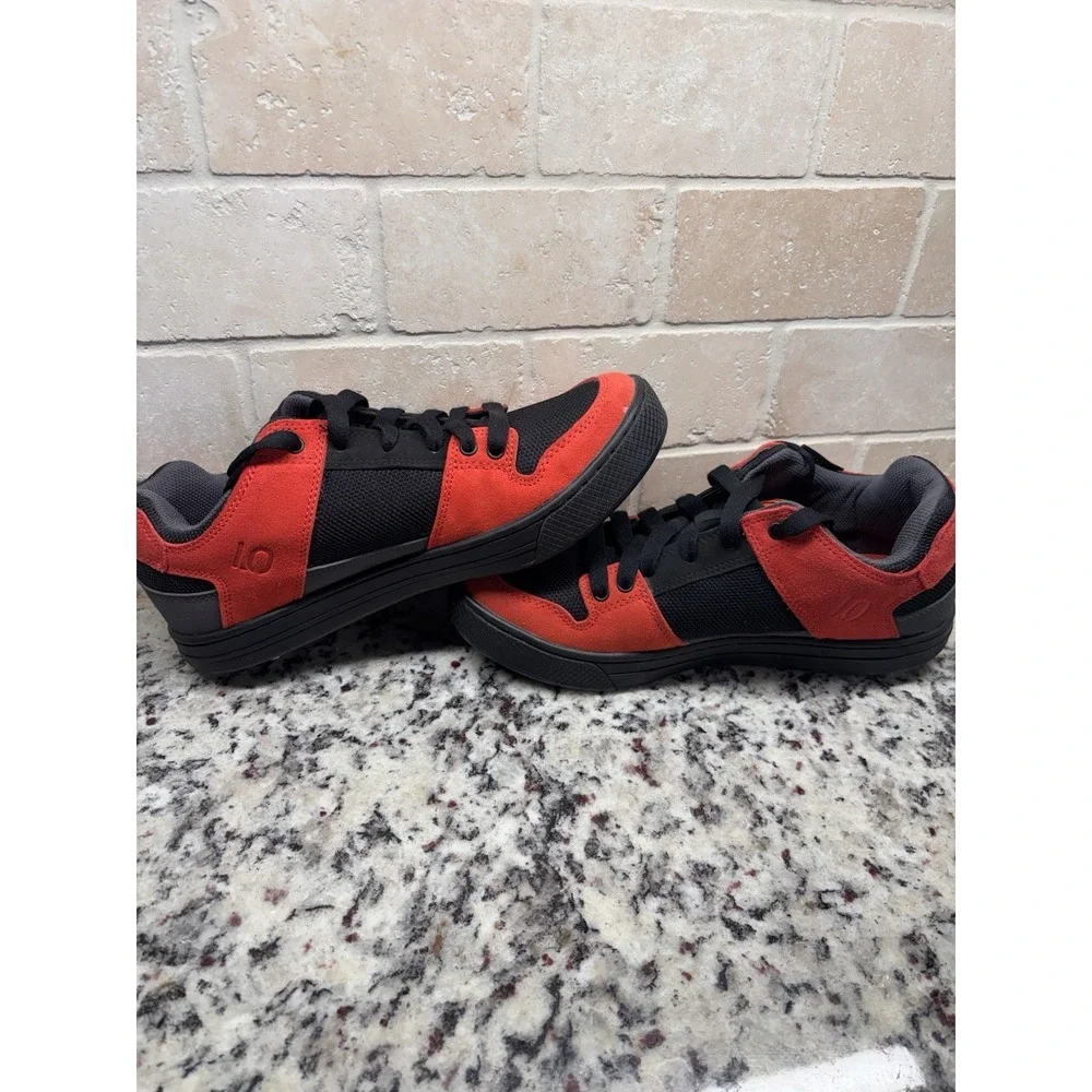 Adidas Five Ten Freerider MTB Mountain Bike Men's Shoes Size 10 Black Red EF6950